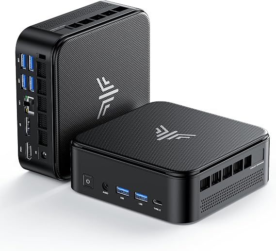 NiPoGi mini pc AMD Ryzen 5 7430U 6C/12T 4.30GHz 16GB RAM+512GB SSD Type-C