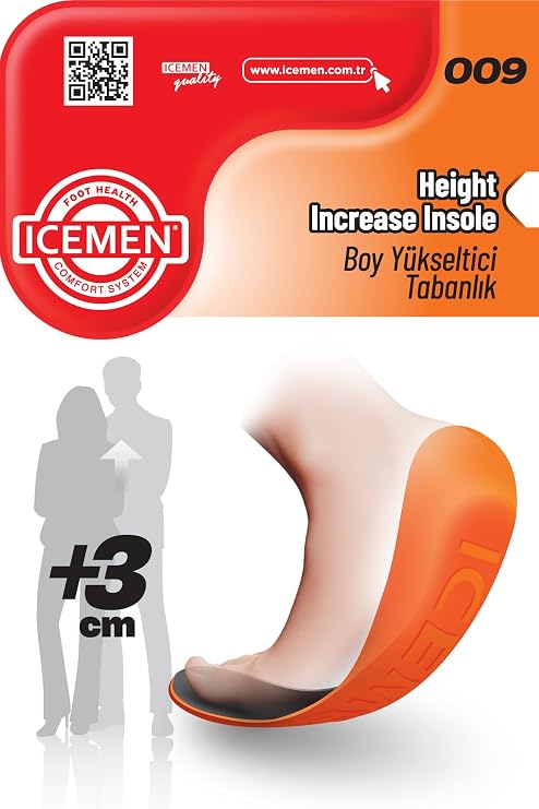 009 Boy Uzatıcı Tabanlık Unisex 3,5 Cm Tam Boy Uzatıcı Tabanlık,Uzatan Ayakkabı Tabanlığı,Gizli Topuk Yükselten,Kadın, Erkek