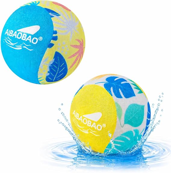 Bola de agua, 2 unidades, pelota de agua para niños y adultos, bolas de agua reutilizables, 5,5 cm, saltar sobre el agua, juguetes acuáticos para niños, para piscina, playa y mar