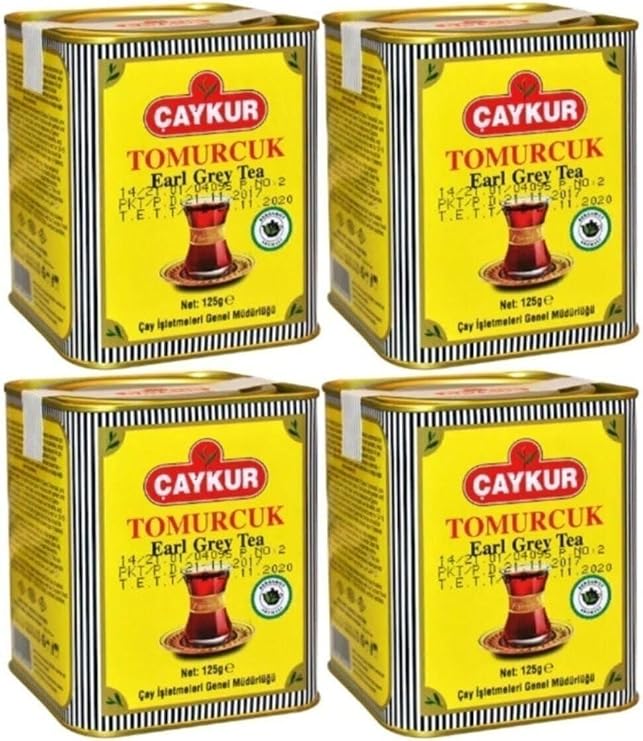 Çaykur Tomurcuk Çay 125 Gr Teneke 4 Adet