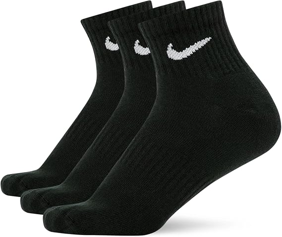 NIKE U Nk Everyday Ltwt Ankle 3pr Unisex Adult Socks (Pack of 3)