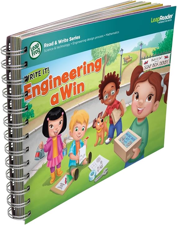 LeapFrog Leapreader Book Write It Engineering A Win