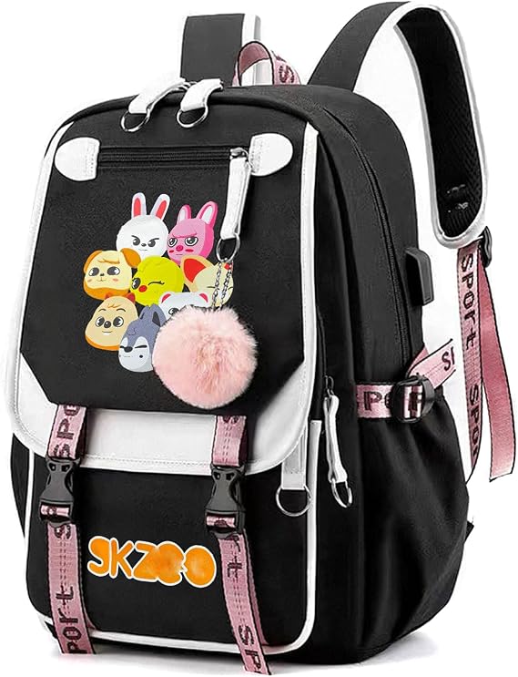 Stray Backpack, Stray Rucksack Bag for Teenage, Cute Print School Bag