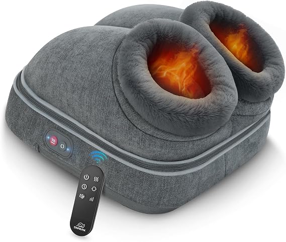 Snailax Foot Massager with Heat, Deep Shiatsu Back Massager