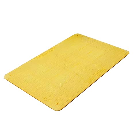 Heavy Duty Road & Pedestrian Trench Cover – 1200x800mm Anti-Skid Road Plate | Slip-Resistant & High-Visibility Plastic Trench Board – 2 Tonne Load Capacity