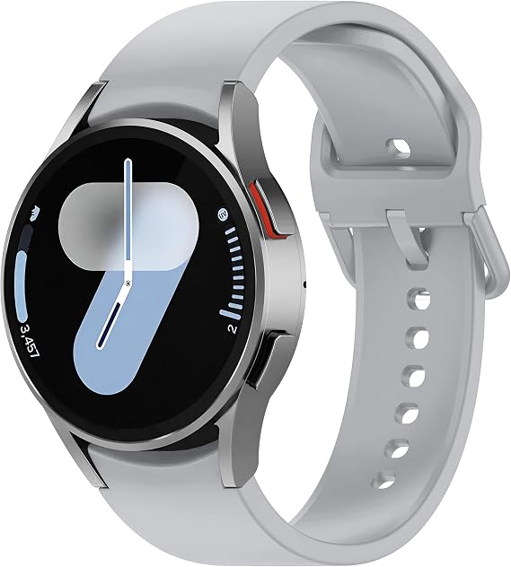 Teknoft Galaxy Watch 7/6/5/4/FE Serisi (40mm/44mm), Watch 6/4 Classic (47mm/43mm/42mm) ve Galaxy Watch 5 Pro (45mm) İçin Konforlu ve Yumuşak 20mm Kavisli Silikon Kordon