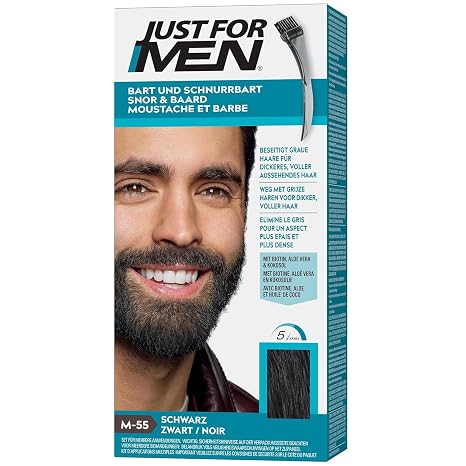 Just For Men Bart Und Schnurrbart Schwarz (M55)