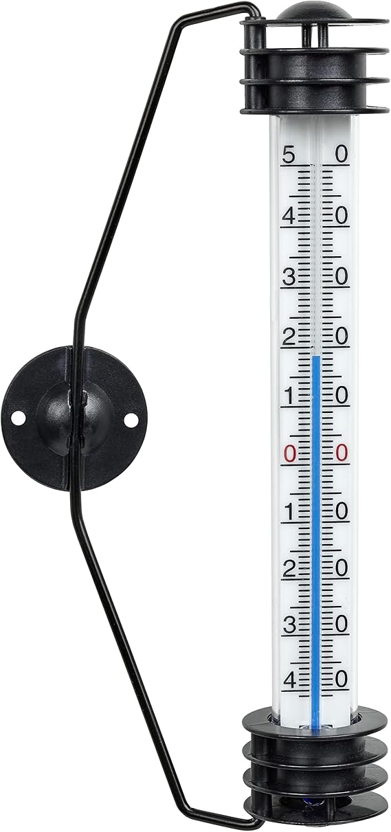 TFA 14.6000.01 Window Thermometer Black