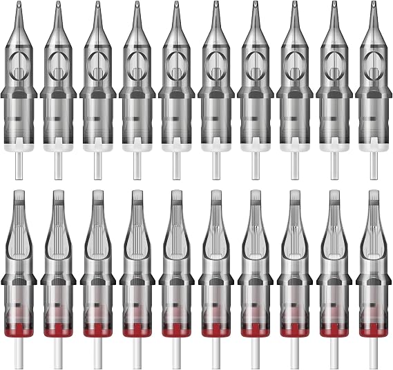TATOOINE Tattoo Needles,Tattoo Kit,20Pcs Mix Size Needles 3RL 5RL 7RM 9RM for Tattoo Machine Tattoo Pen