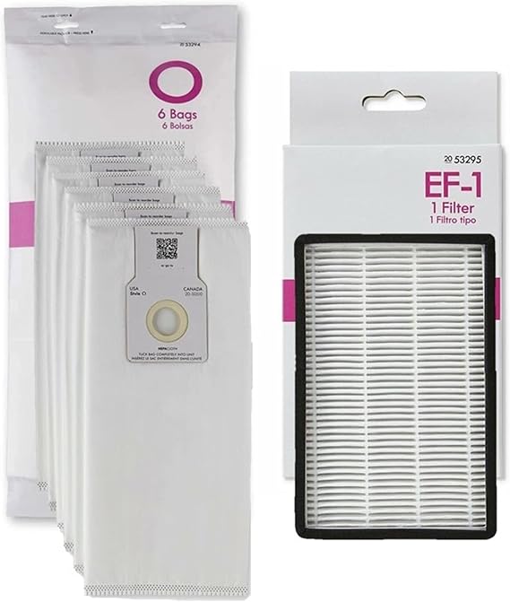 Ultra Care 6+1 PK OEM 交換品 Kenmore O/U HEPA バッグ 53294 + 1 Sears Kenmore EF-1 フィルター 86889