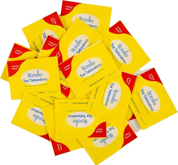 Fibrelle Ultra Plus Tatlandırıcı 1000 Adet Saşe Ambalaj 0,5 gr Toz