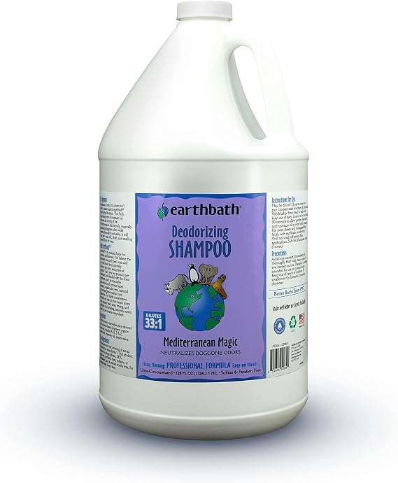 Earthbath Mediterranean Magic Rosemary Scented Deodorizing Pet Shampoo