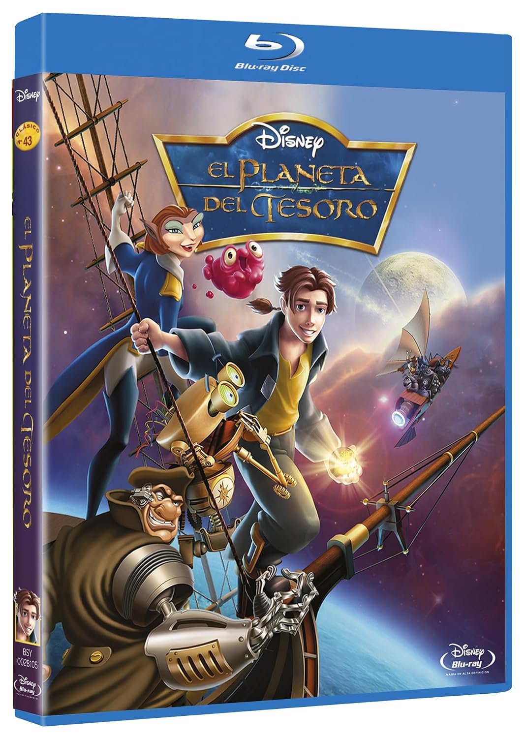 El Planeta del Tesoro (Treasure Planet) (2002) (Blu-ray)
