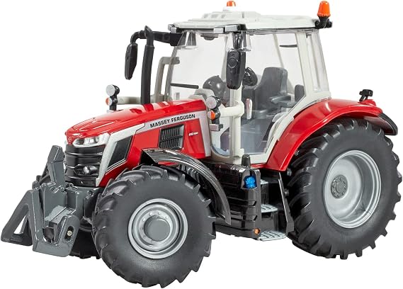 Britains Massey Ferguson 6S.180 Tractor Toy, Farm Toys for Children, Massey Ferguson Tractor Toy Compatible with 1:32 Scale Farm Animals and Toys, Suitable for Collectors &Children from 3Years