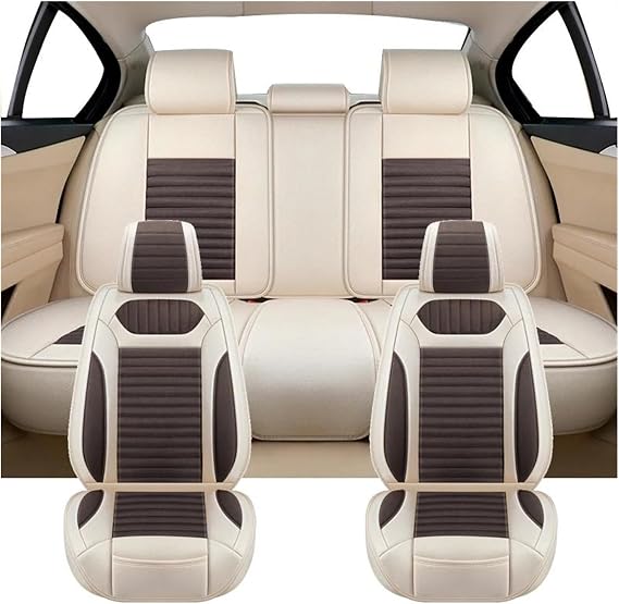 Seat Protector For Chevy For Captiva For Orlando For Cruze Interior Accessories Universal Flax Car Seat Cover Car Seat Cover Set(SetGrey)