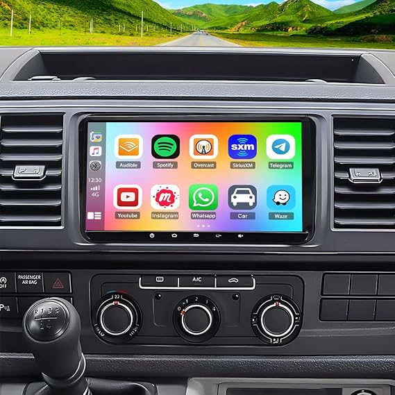 Araba radyosu, VW Transporter T6 2016-2019 için, Carplay/Android Auto ile