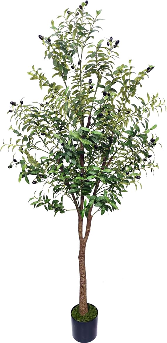 Tall Faux Olive Tree 180cm Potted