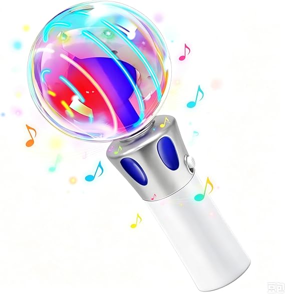 Musical Light Up Wand - Light Up Magic Ball Toys Wand Sensory Light Up Toys, Baby Sensory Toys & Sensory Toys, Lights Up Spinning Wands for Party, Gifts