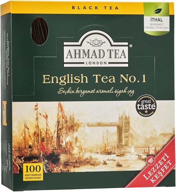 Ahmad Tea Englİsh No.1 Tea Bardak PoŞet Çay 100'lÜ 200 G