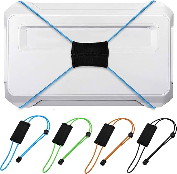 Thickened Fishing Finder Cover Straps, Adjustable Fish Finder Bungee for Securing Graph Cover for Travel