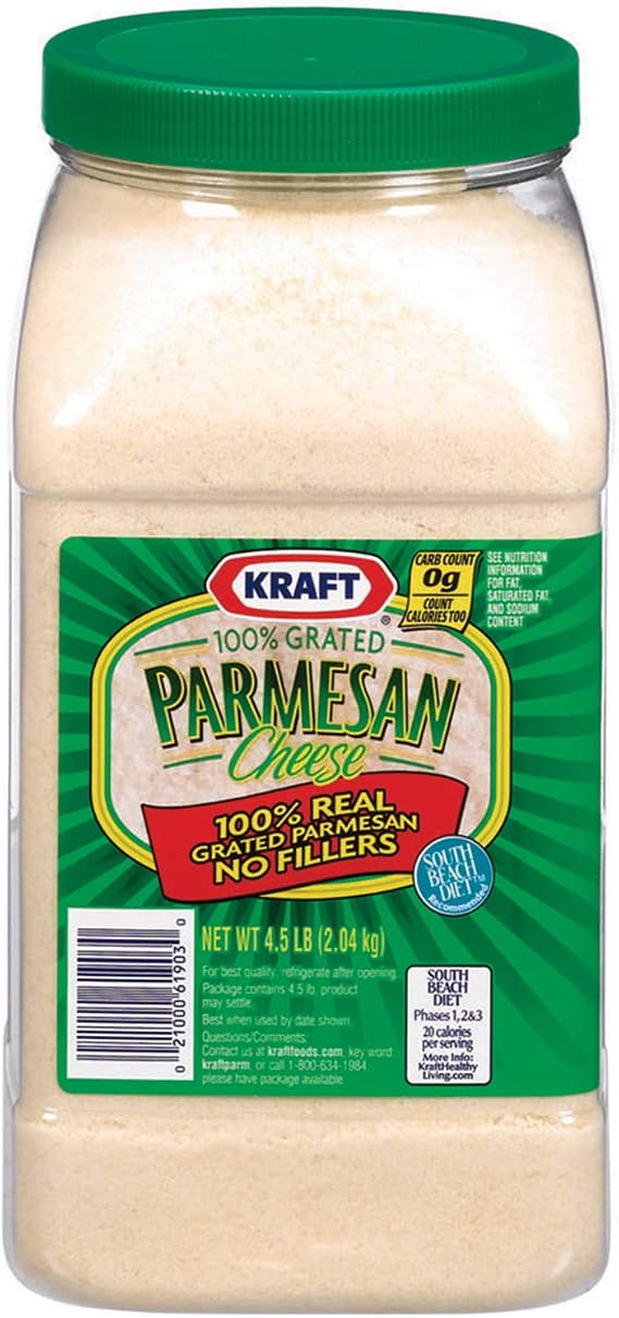 Kraft 100% Parmesan Cheese Powdered Cheese 2Kg Parallel Import