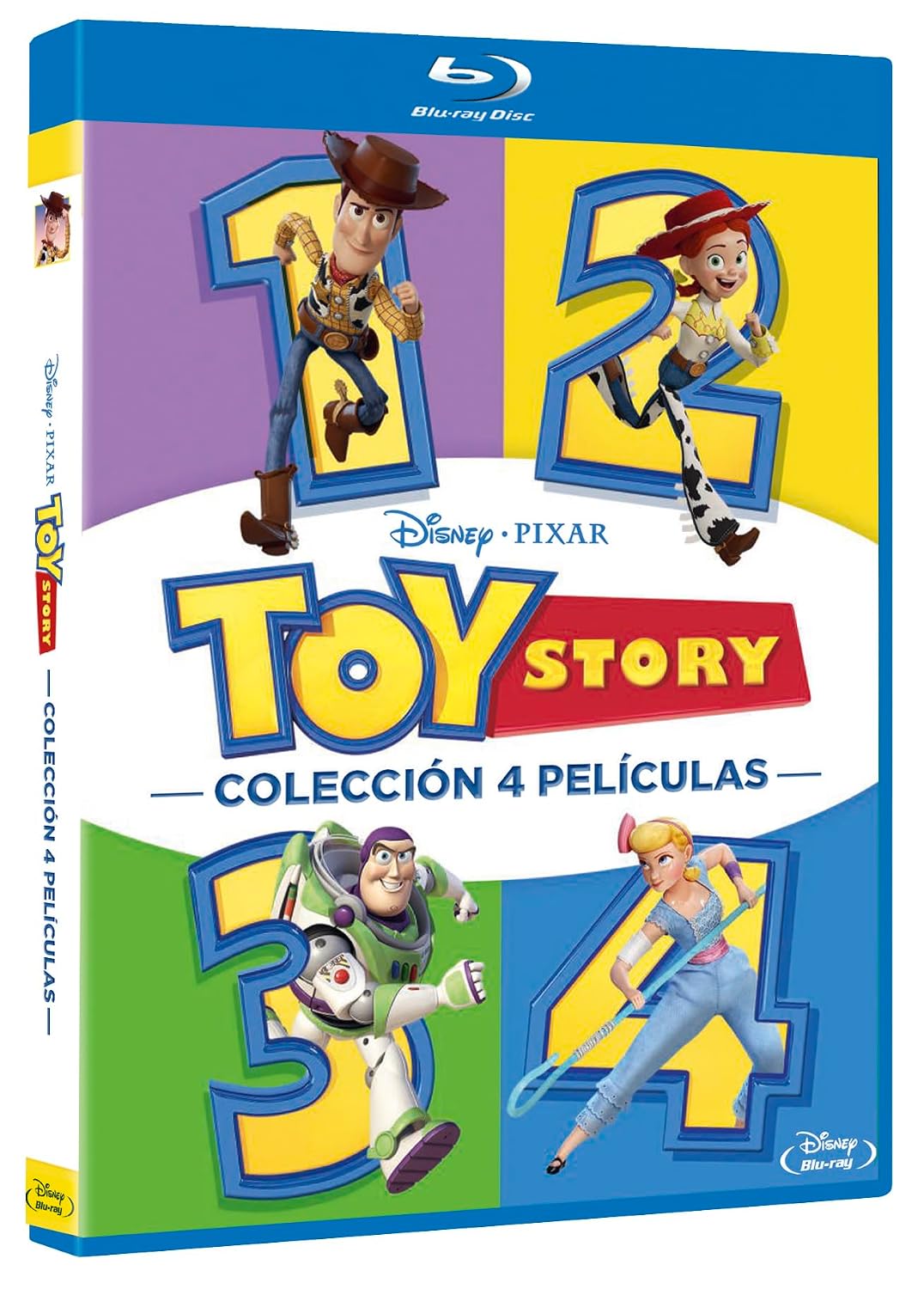 Toy Story Pack 4 Peliculas (Blu-ray)