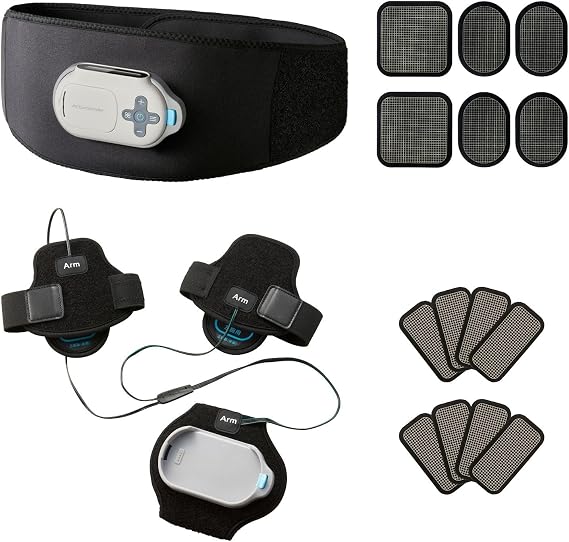 公式アクティブスレンダー 正規品 EMS 腹筋ベルト 乾電池式 充電不要 太もも 二の腕 ふくらはぎ 筋トレ 巻くだけ トレーニング ダイエット 男女兼用 Shop Japanショップジャパン