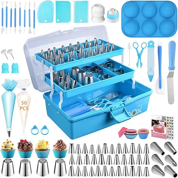 Cake Decorating Tools Supplies Kit, 236pcs Baking Accessories Set