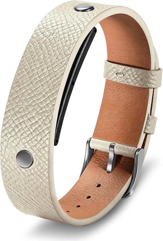 Dhwazzバンド Google Fitbit Air用 本革ストラップ リストバンド メンズ レディース トラッカーなし