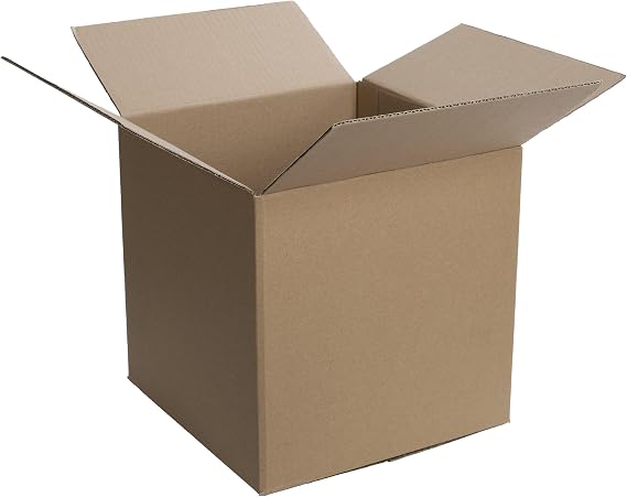 Pack of 25 Folding Cardboard Boxes 600 x 300 x 300 mm Inner Dimensions E-commerce Cardboard Single Corrugated 400 g Brown Cardboard Packaging Postal Box Shipping Box Parcels