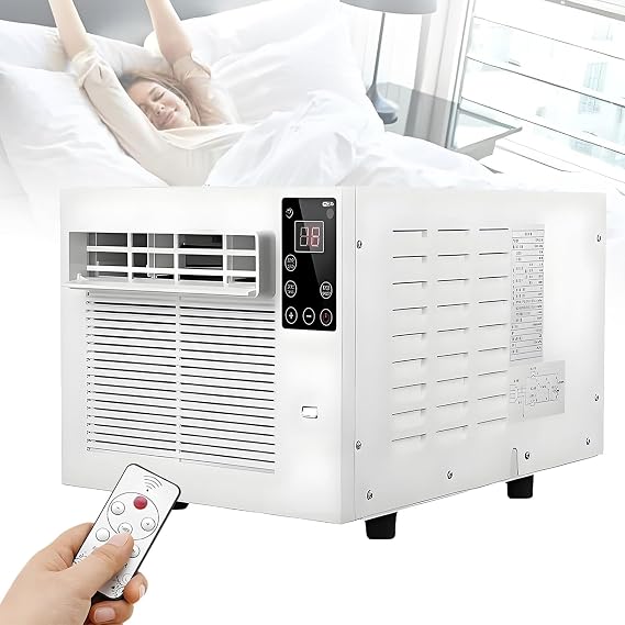 Portable Air Conditioner Mosquito Net Compact size Dehumidifier Personal Air Cooler Fan with Remote Control 1-12h timer Air Cooler Fan Unit for Room up to 5-8m²