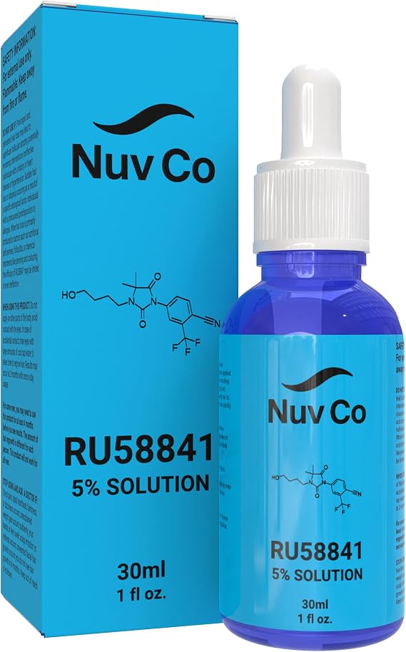 RU58841 5% Solution (50mg/ml) Hair Serum - 30mL Bottle
