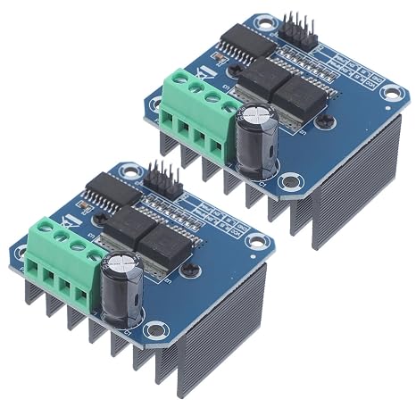 2pcs Bts7960 43a Motor Drive Module with Current Limiting Control
