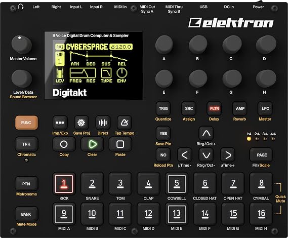 elektron Digitakt Drum Machine & Sampler Electron