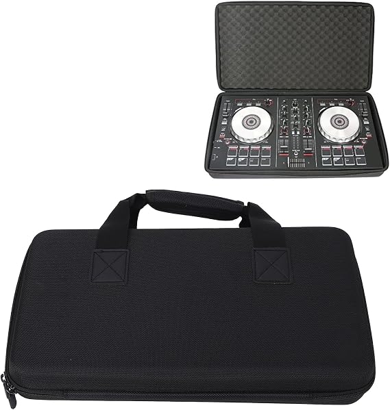 Gonetre DJ Controller Case, DJ Controller Storage Bag Portable Carrying Case for DDJ FLX4 400 SB2 SB3 RB Double Channel Controllers