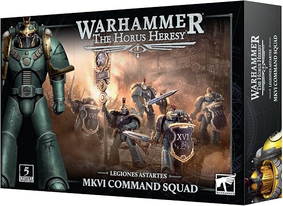 Warhammer Games Workshop Horus Heresy - Legiones Astartes: MK VI Command Squad