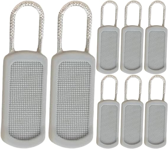 Zipper Pull Tab Zipper Fix Repair Kit, 10x Removable Zip Replacement Parts