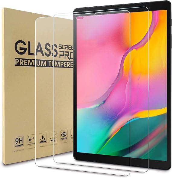 2 Pack Screen Protector Compatible with Samsung Galaxy Tab A 10.1
