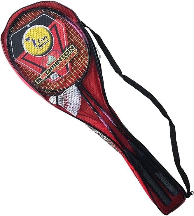 Çantalı Bedminton Seti 2 Raket 1 Top Badminton Seti CKS-81