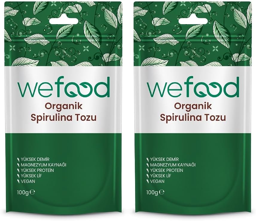 Spirulina Tozu 100 gr 2'li