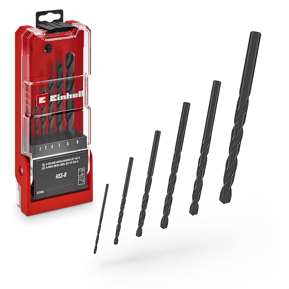 Einhell Orijinal 6 Parça HSS-R Metal Matkap Ucu Set 49423006