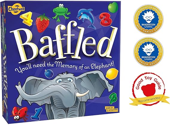Cheatwell Games Baffled | The Ingenious Memory Board Game | You'll Need The Memory Of An Elephant To Win