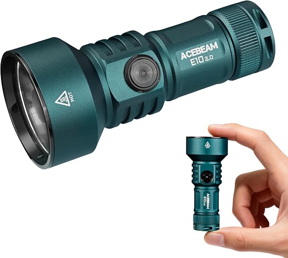 ACEBEAM E10 最長範囲ポケット EDC 懐中電灯 715m。