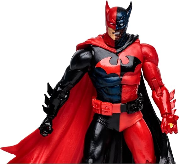 McFarlane Toys DC Multiverse Two-Face as Batman (Batman: Reborn) 7-Inch Action Figure, Ages 12+ Multicolour DC Comics