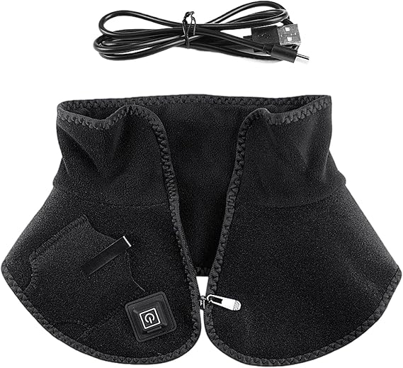 Heated Neck Shoulder Wrap Foldable Breathable Moisture-Wicking