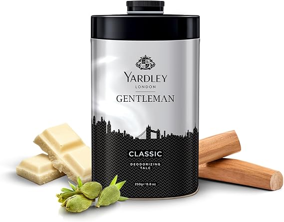 Yardley London Gentleman Classic Talcum Powder 250 g