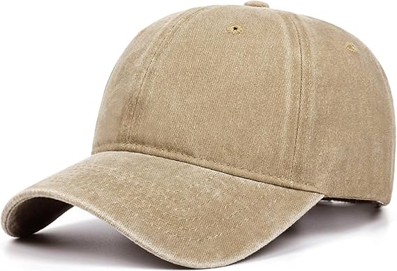 Kids Baseball Cap Washed Cotton Sport Hat for Boys Girls