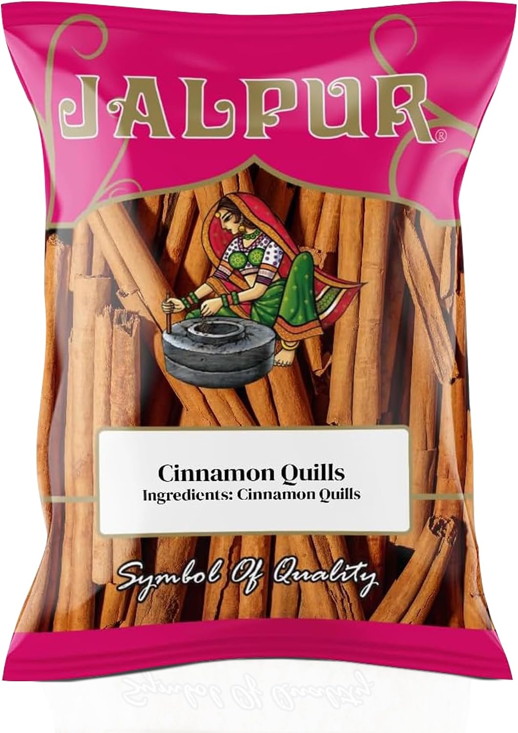 Jalpur millers Cinnamon Quills 50g | Whole cinnamon Sticks | Natural Ceylon cinnamon | Aromatic & Warm Flavor for Cooking, Baking & Teas | Premium Stick | Spice for Desserts & Syrups