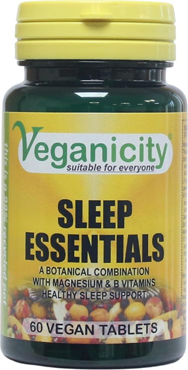 Sleep Essentials : Sleep & Mood Supplement : 60 Tablets, in a Planet-Friendly 99% Recycled Pot