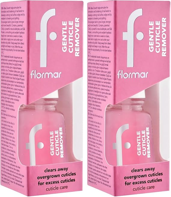 Flormar Nazik ve Güçlü Etkili Kütikül Temizleme Jeli Gentle Cuticle Remover Gel 000 (2 paketi)